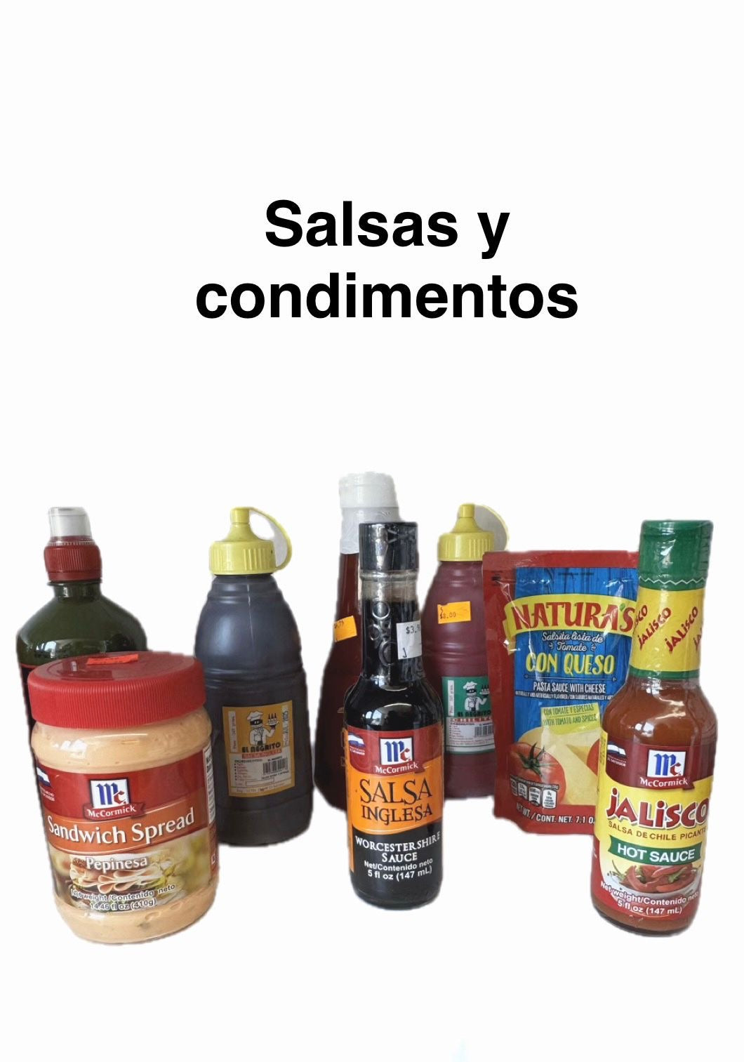 Salsas Y Condimentos